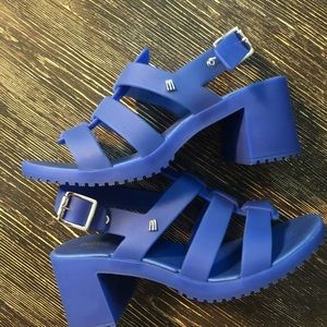 3 for $50 Melissa Blue Flox Sandal